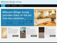 Tablet Screenshot of millworkdesigngroup.com